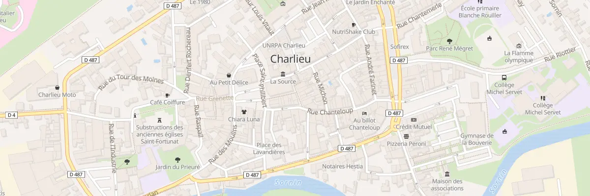 Plan du 3 Rue du Tour de l’Église à Charlieu