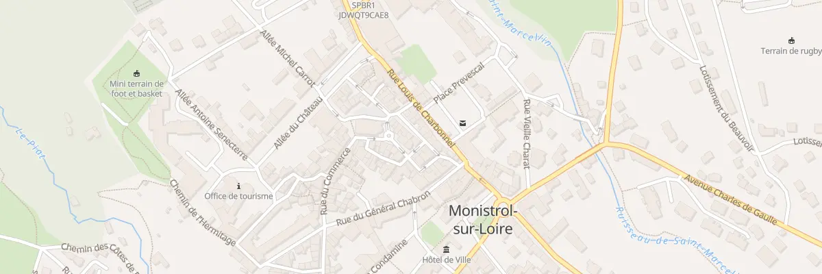 Plan du 10 Rue Jeanne d’Arc à Monistrol-sur-Loire