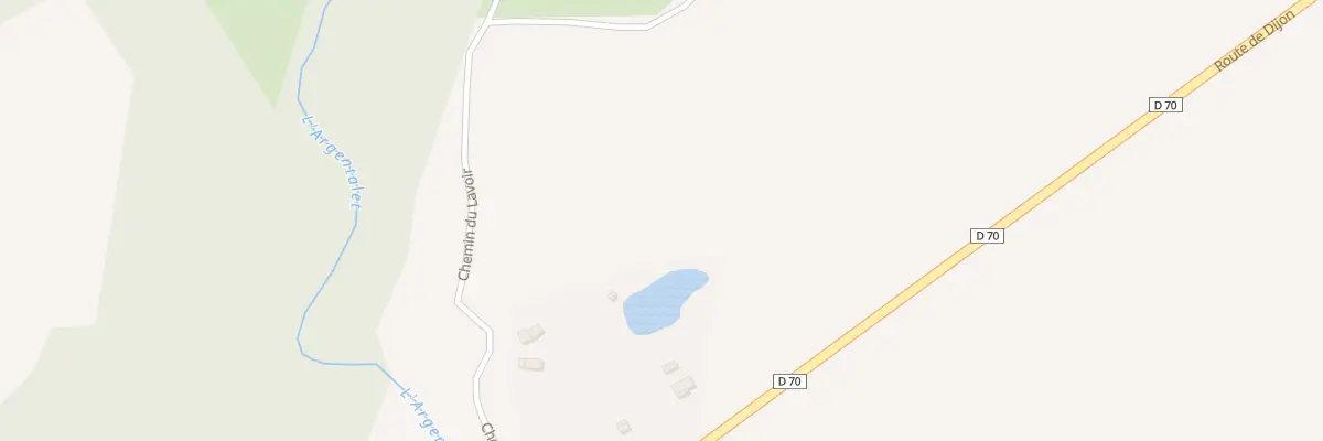 Plan du 5585 La Fortumere à La Roche-en-Brenil