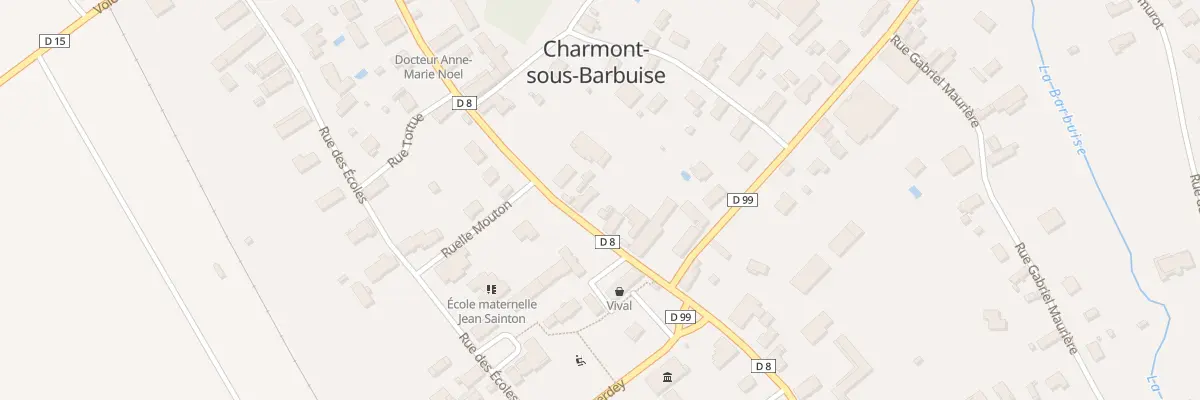 Plan du 6 Rue du Château à Charmont-sous-Barbuise