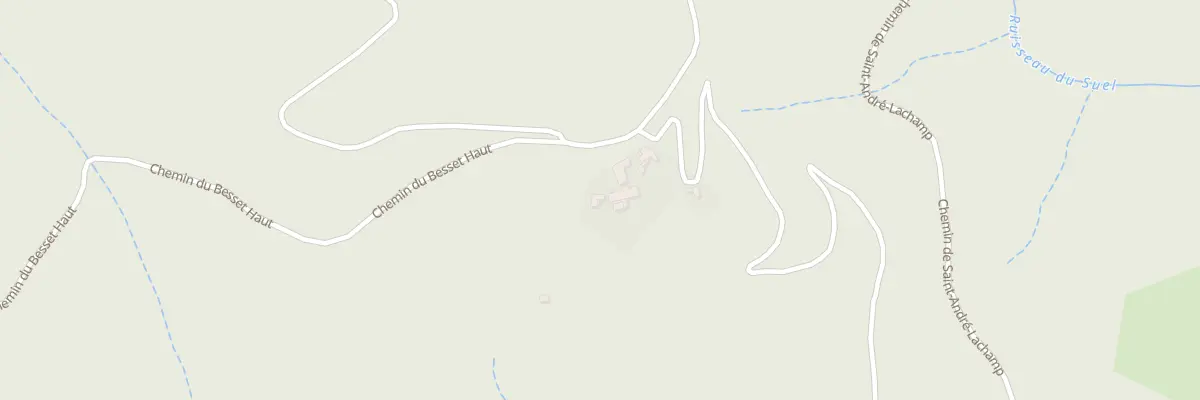 Plan du 5096 Le Besset à Saint-André-Lachamp