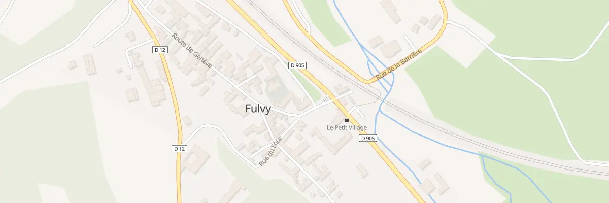Plan du 40B Rte de Genève à Fulvy