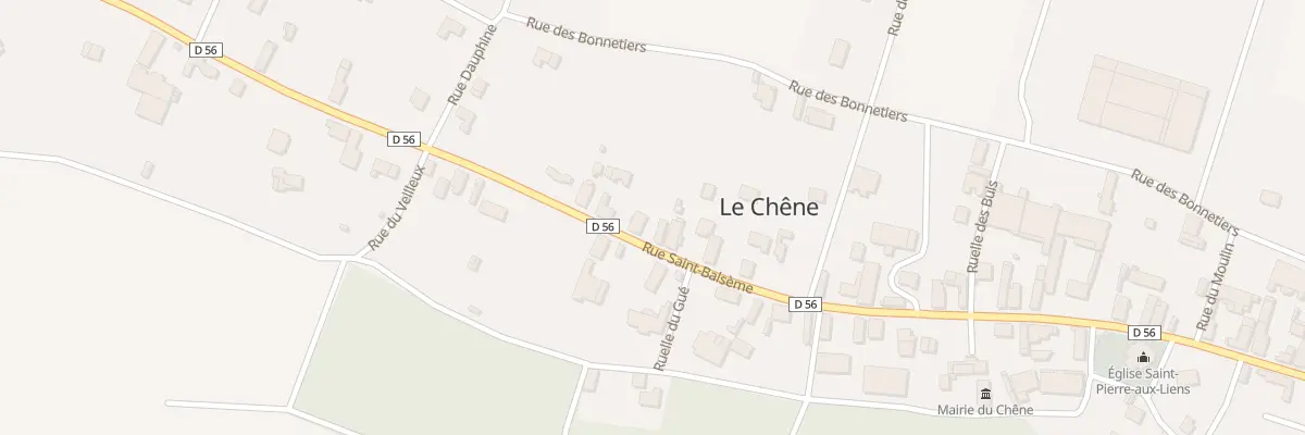 Plan du 25 Rue Saint Balseme au Chêne