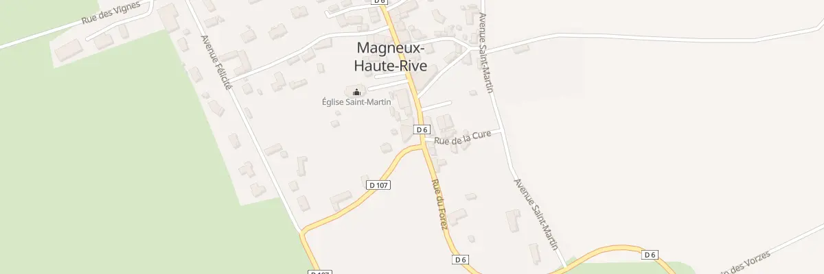 Plan du 272 Rue du Forez à Magneux-Haute-Rive