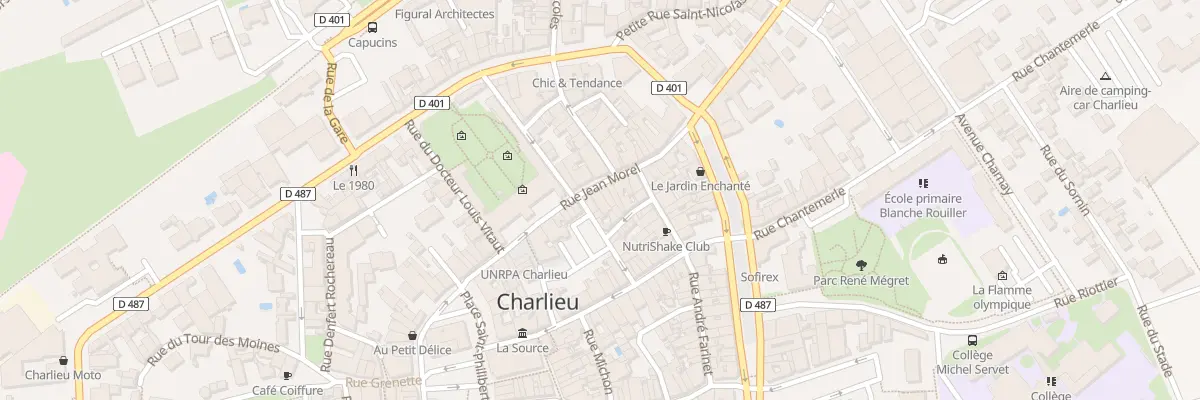 Plan du 26 Rue Jean Morel à Charlieu