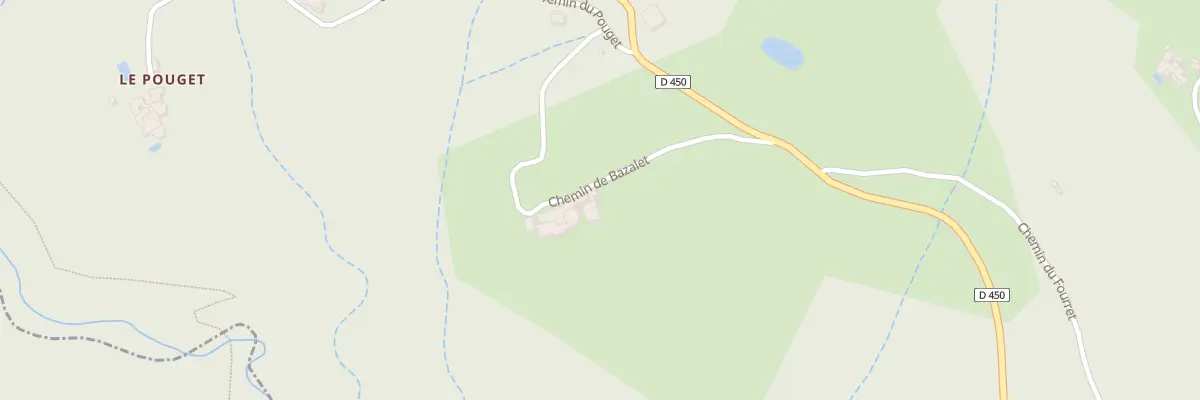 Plan du 5059 Bazalet à Saint-André-Lachamp
