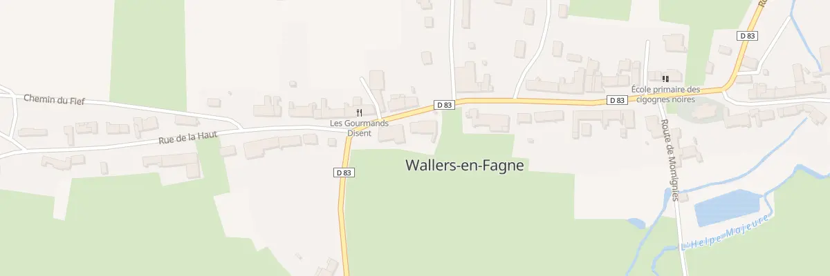 Plan du 21 Rue Nicolas Despret à Wallers-en-Fagne