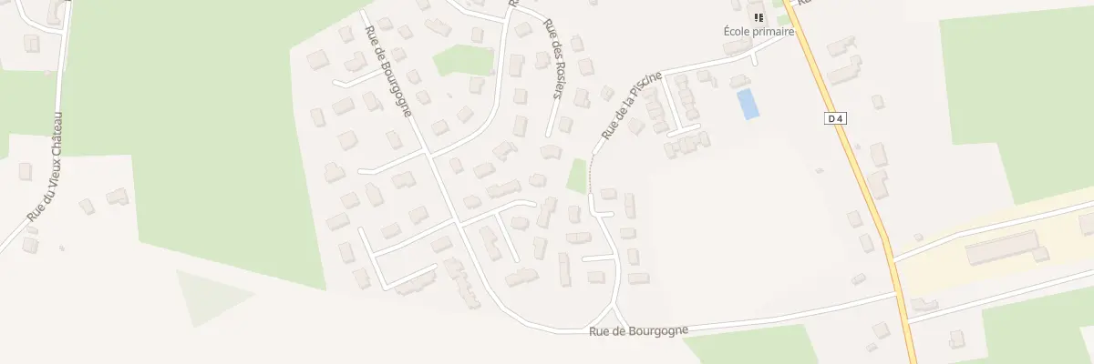 Plan du 7 Rue de Savigny à Époisses