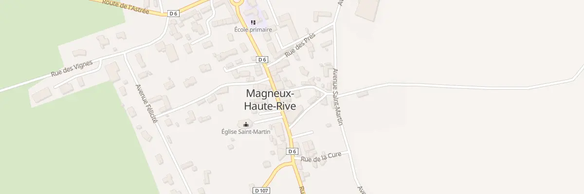 Plan du 16 Rue de la Fontaine à Magneux-Haute-Rive