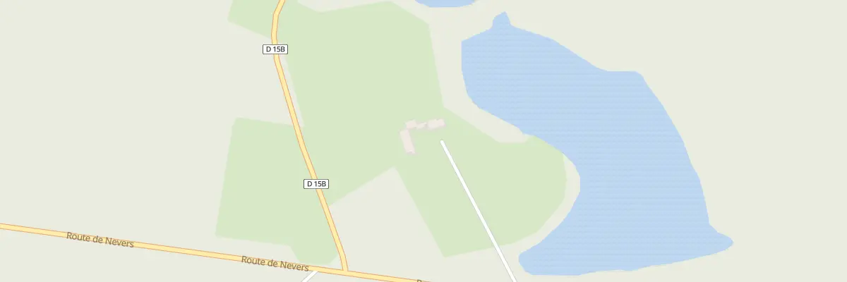 Plan du 71 Rte de Nevers à Champeau-en-Morvan
