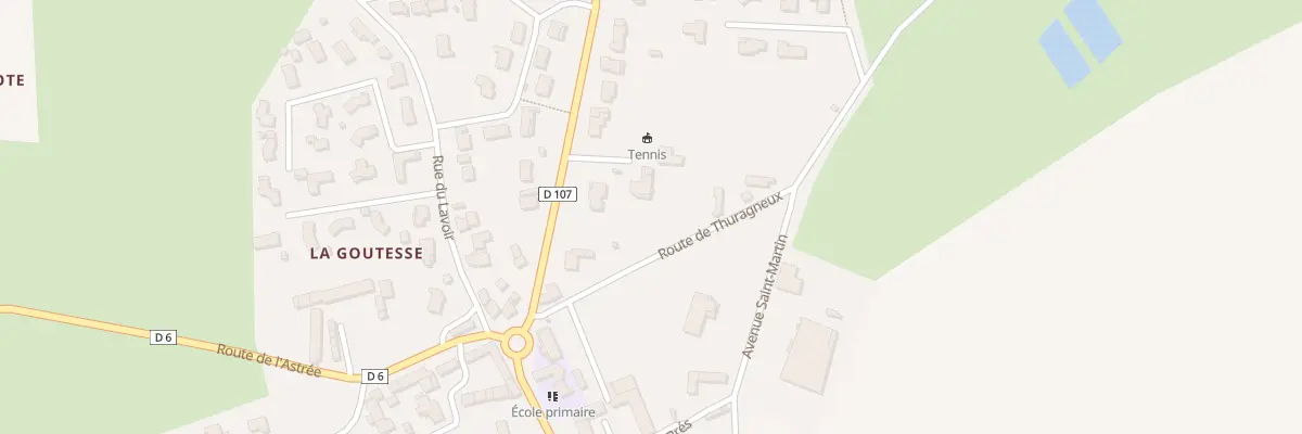 Plan du 105 Rue de Turagneux à Magneux-Haute-Rive