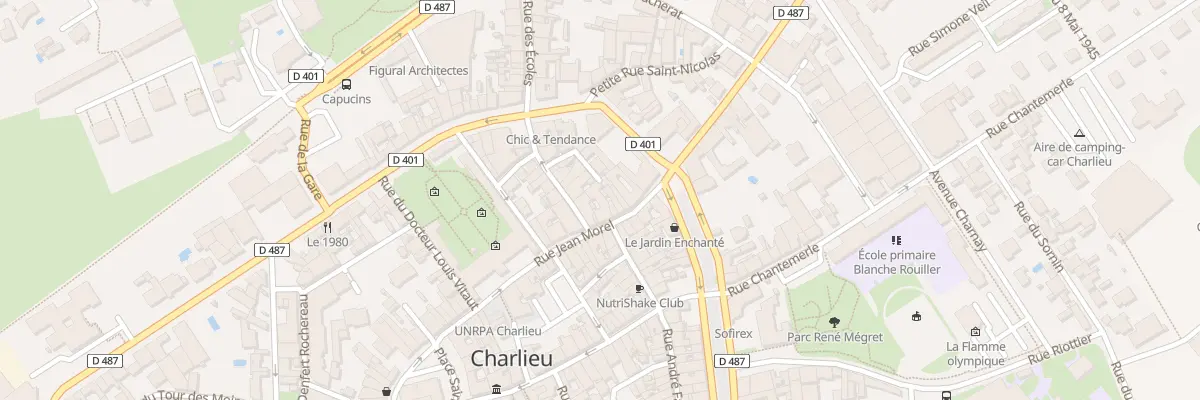 Plan du 39 Rue Jean Morel à Charlieu