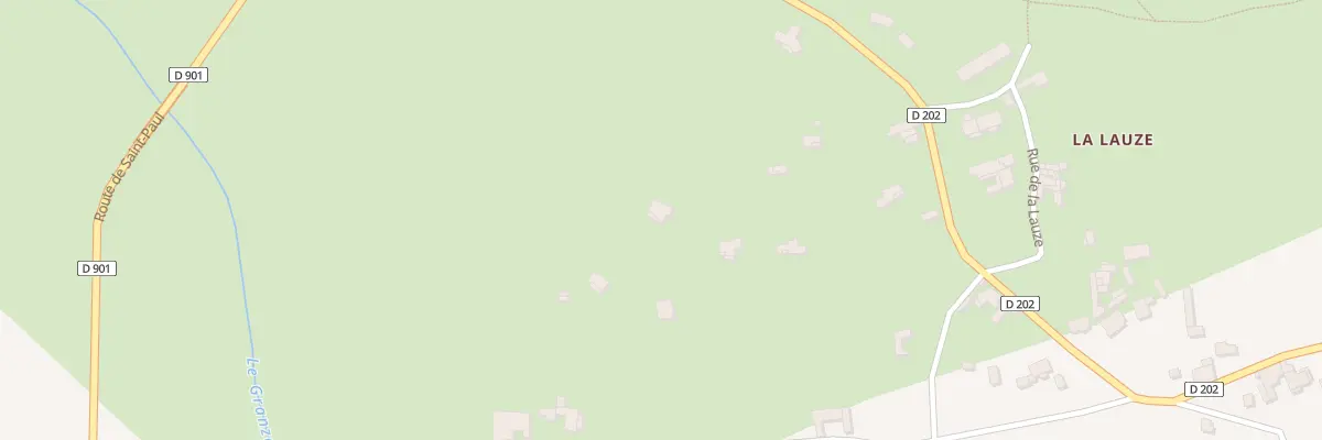 Plan du 5447 Les Sauts à Banne