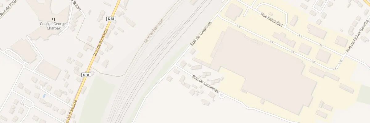 Plan du 15 Rue de Lavannes à Bazancourt