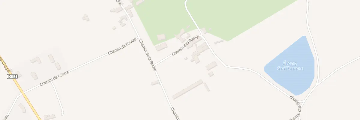 Plan du 5040 La Roche à Mizérieux