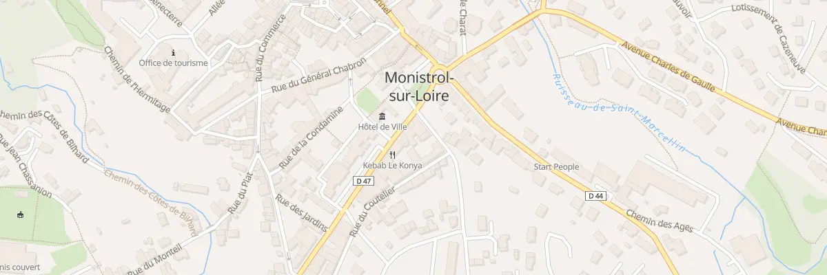 Plan du 8 Av de la Libération à Monistrol-sur-Loire