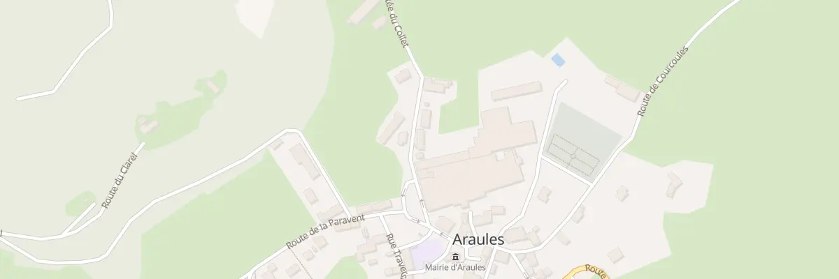 Plan du 40 Mte du Collet à Araules