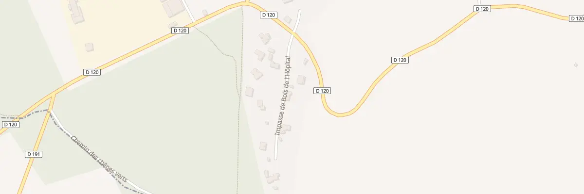 Plan du 125 Imp du Bois de l’Hôpital à Martignargues
