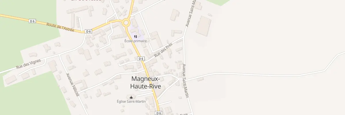 Plan du 5043 Saint Martin à Magneux-Haute-Rive