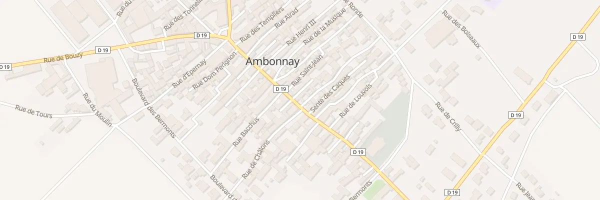 Plan du 1 Rue Colbert à Ambonnay