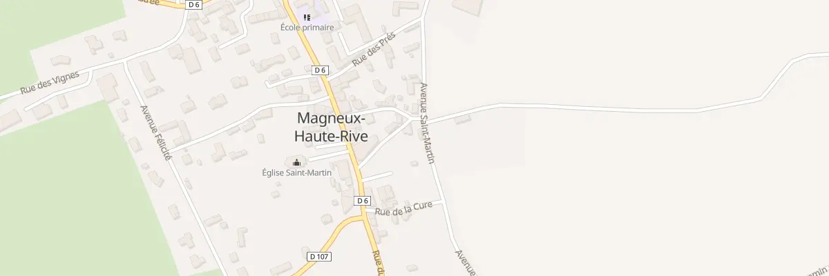 Plan du 5062 Saint Martin à Magneux-Haute-Rive