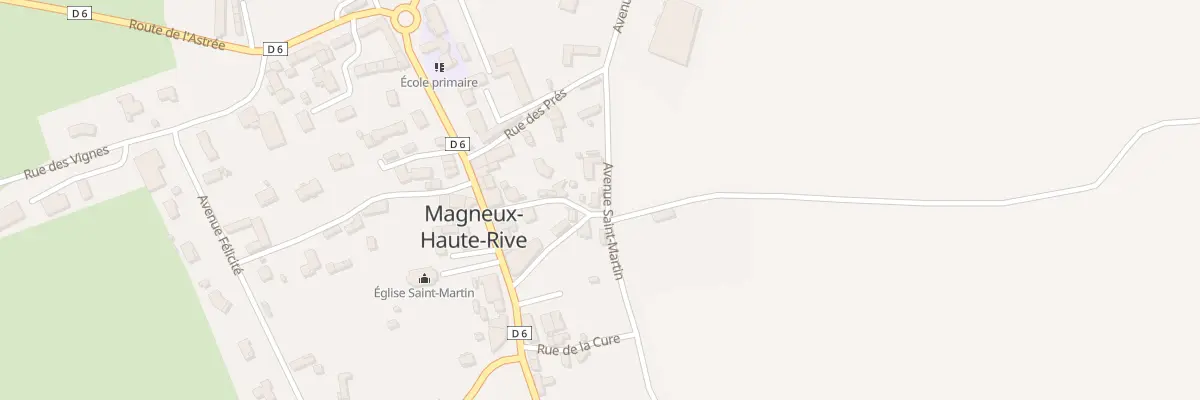 Plan du 291 Av Saint-Martin à Magneux-Haute-Rive