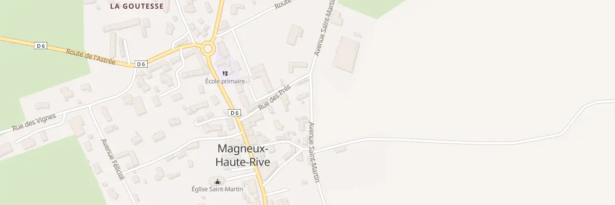 Plan du 365 Av Saint-Martin à Magneux-Haute-Rive