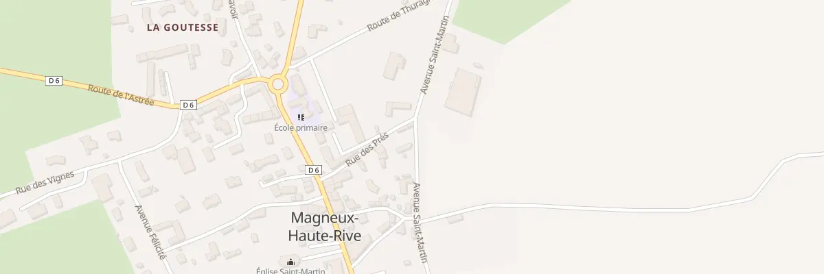 Plan du 389 Av Saint-Martin à Magneux-Haute-Rive