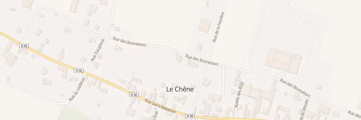 Plan du 28 Rue des Bonnetiers au Chêne