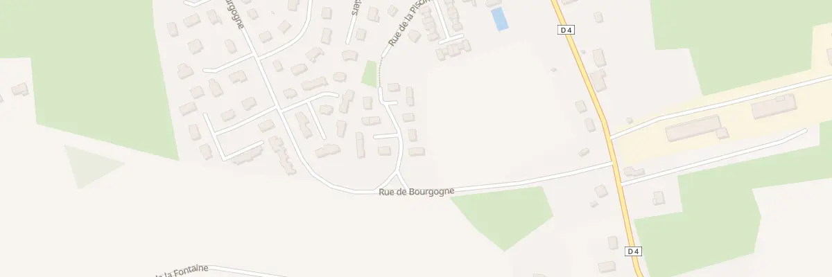 Plan du 4 Rue de l’Auxois à Époisses