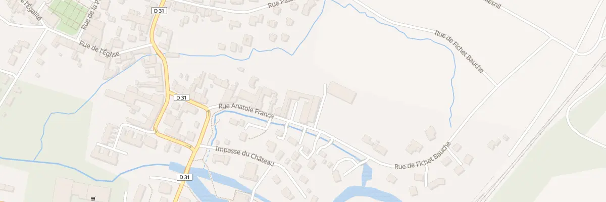 Plan du 15 Rue Anatole France à Bazancourt