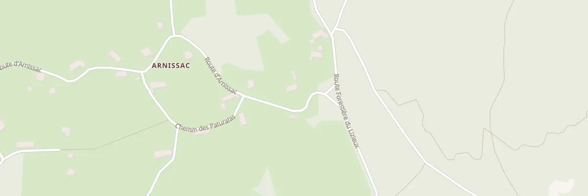 Plan du 1365 Rte d’Arnissac à Araules