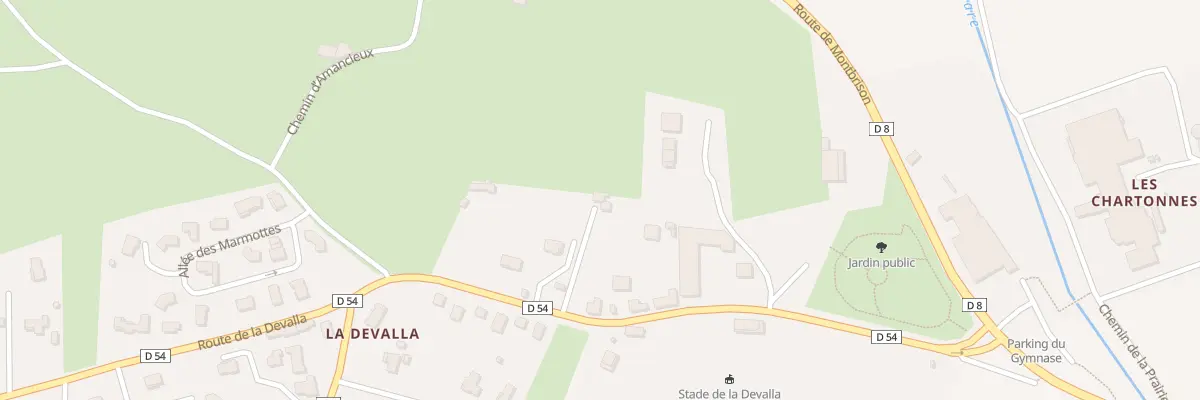Plan du 364 Rte de la Devalla à Sury-le-Comtal