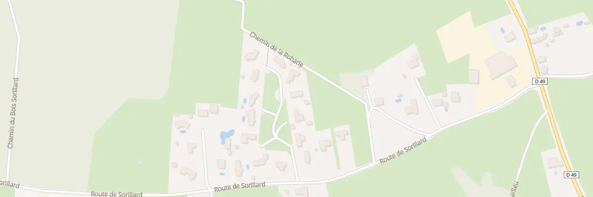 Plan du 160 Rue du Lotissement des Etangs à Saint-Hilaire-sous-Charlieu
