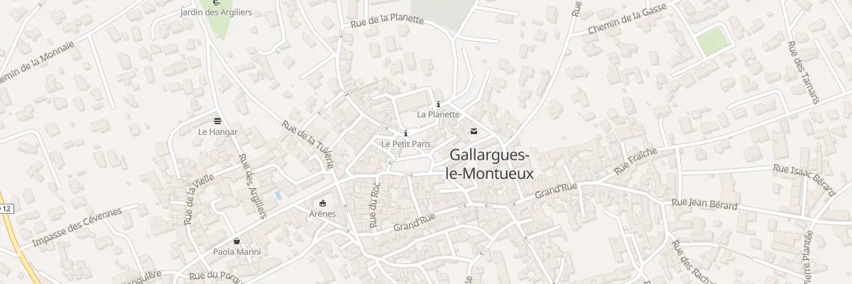 Plan du 5119 Pl de la Concorde à Gallargues-le-Montueux