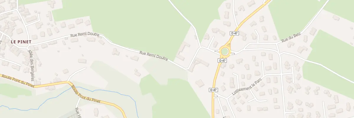 Plan du 9006 Rue Rémi Doutre à Monistrol-sur-Loire