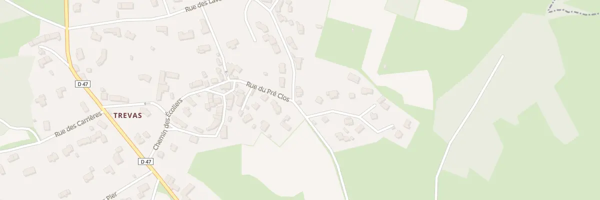 Plan du 15 Rue du Pré Clos aux Villettes