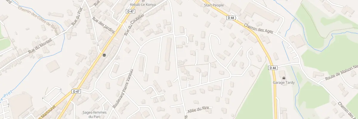 Plan du 20 Rue du Moulin à Vent à Monistrol-sur-Loire