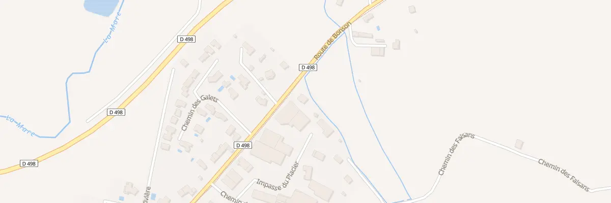 Plan du 30 Rte de Bonson à Saint-Marcellin-en-Forez