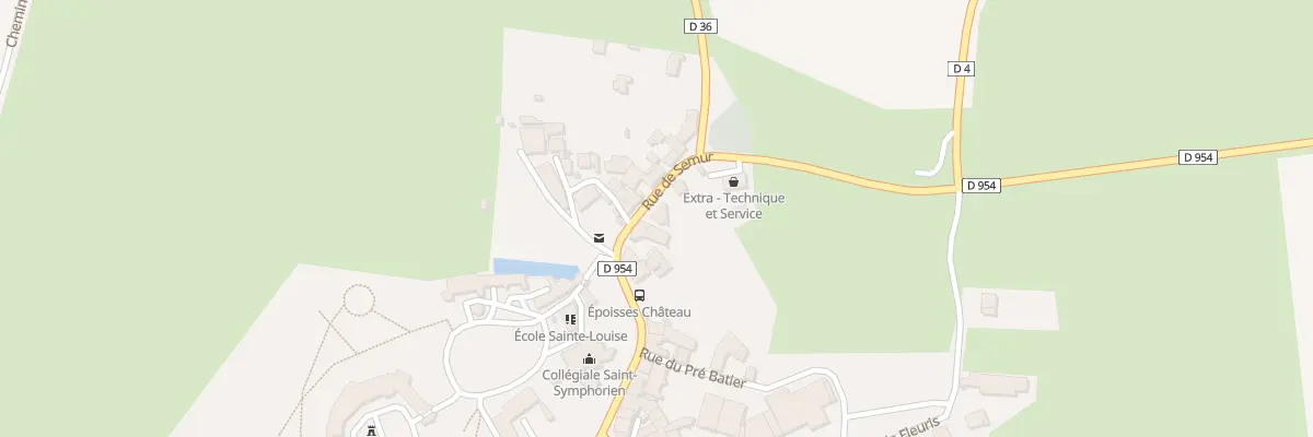 Plan du 26 Rue de Semur à Époisses
