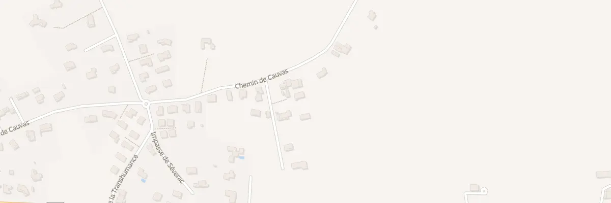 Plan du 726A Che de Cauvas à Salindres