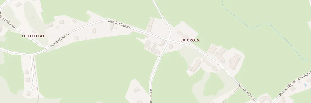 Plan du 21 Rue Creuse à La Celle-en-Morvan