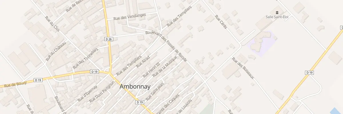 Plan du 2 Rue Henri III à Ambonnay