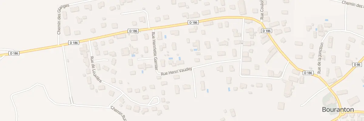 Plan du 5 Rue Henri Vaudey à Bouranton