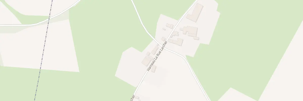 Plan du 4 Ham La Rue Larcher à Aubenton