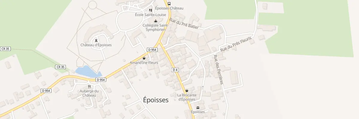 Plan du 9 Rue des Forges à Époisses