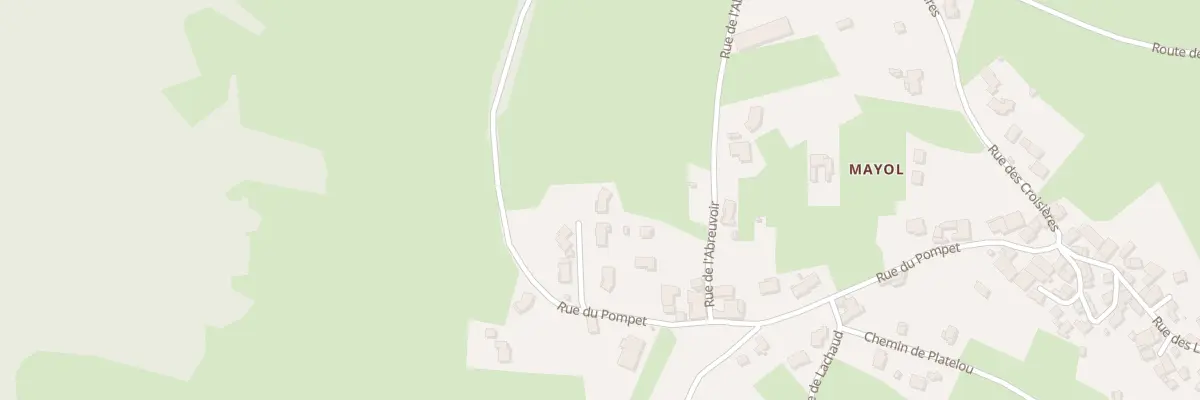 Plan du 70 Che des Hirondelles à Malvalette