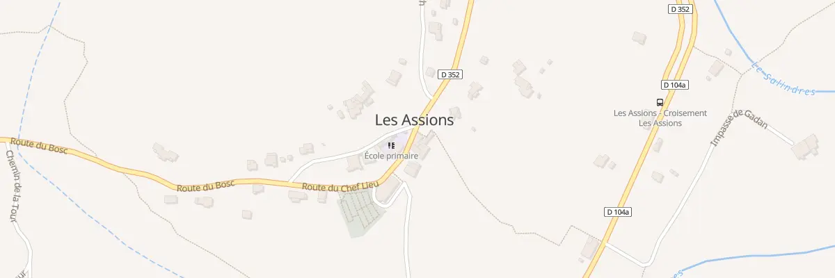 Plan du 5098 Le Village aux Assions