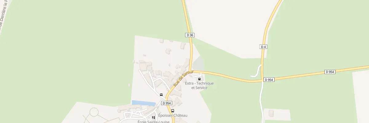 Plan du 17 Rue de Semur à Époisses