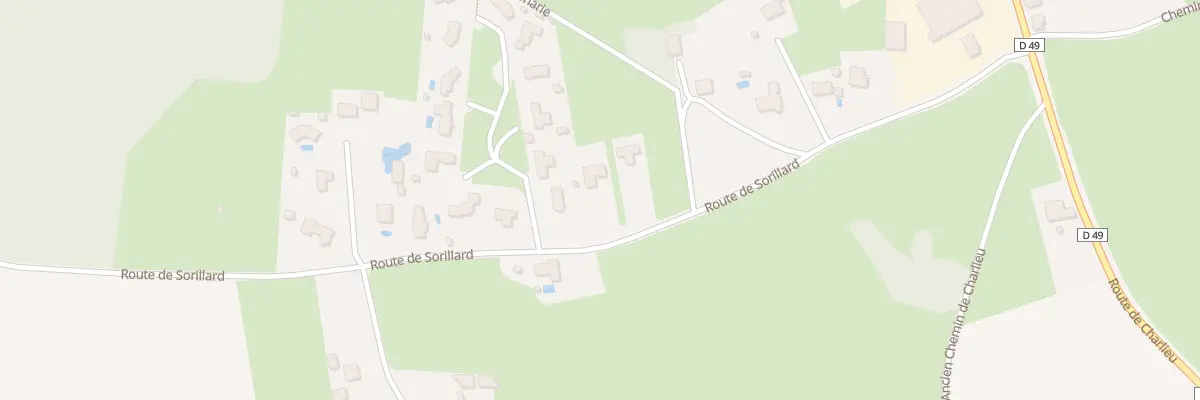 Plan du 378 Rte de Sorillard à Saint-Hilaire-sous-Charlieu